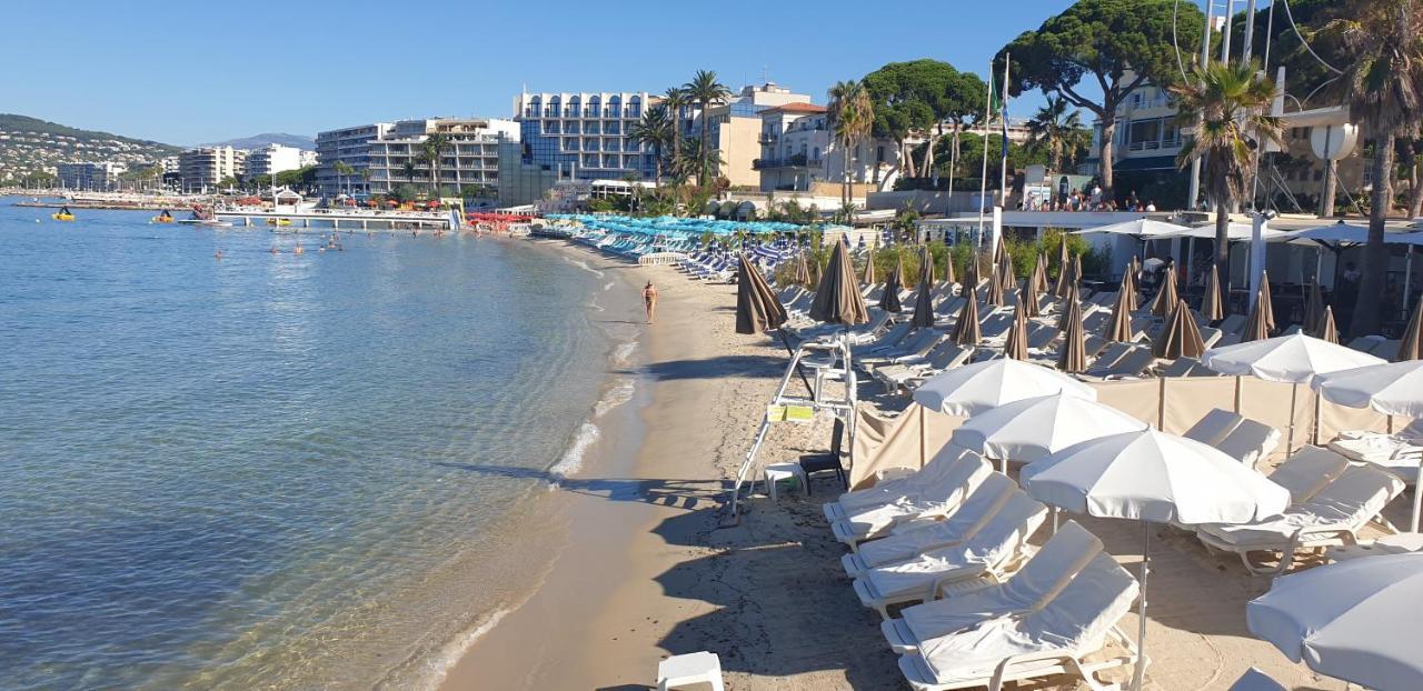 Le Sun-Beach - Spacieux 3 Pieces Avec Parking A 400 M Des Plages De Juan-Les-Pins Buitenkant foto